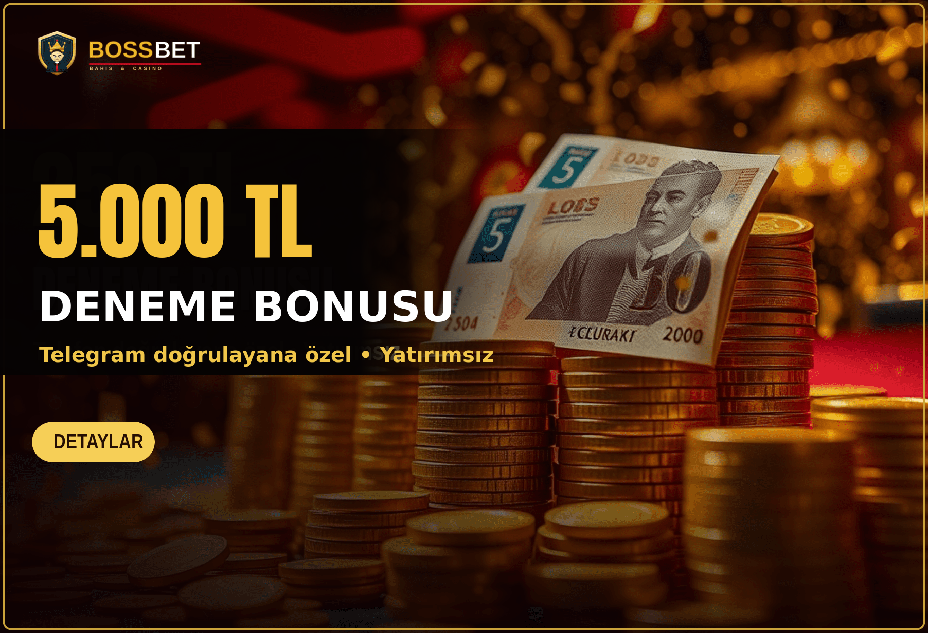 250 TL Deneme Bonusu